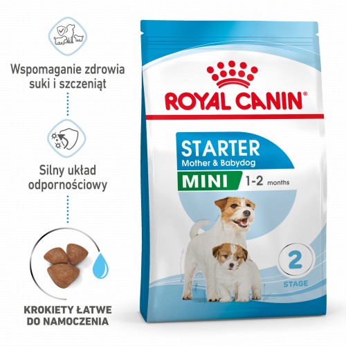 ROYAL CANIN Mini Starter Mother & Babydog 1kg suki w ciąży i laktacji