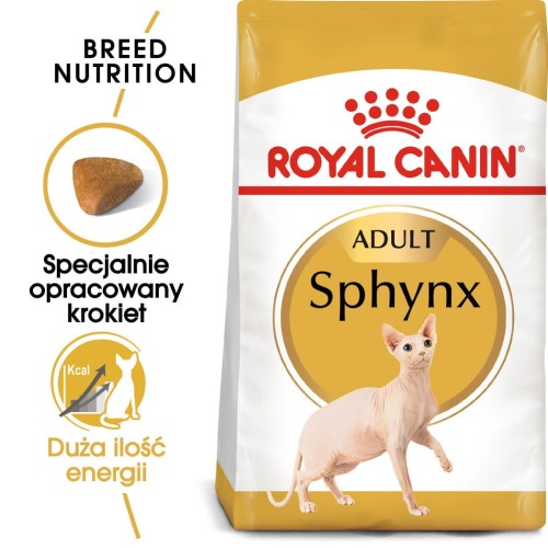 ROYAL CANIN Sphynx 2kg koty dorosłe rasy sfinks