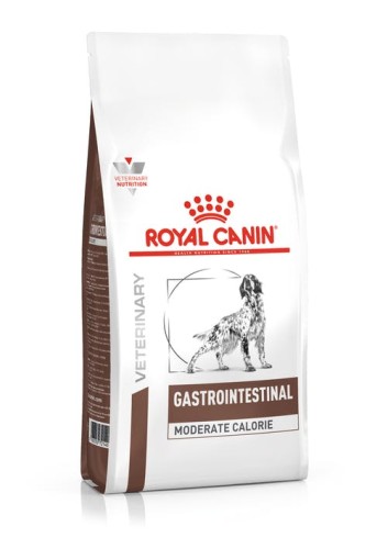 ROYAL CANIN Pies Gastro Intestinal Moderate Calorie 15kg - zaburzenia żołądkowo-jelitowe