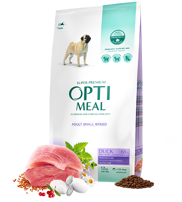 optimeal pies adult small duck 12kg.png