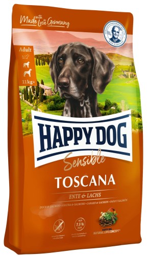 Happy Dog Sensible Toscana 12,5kg z kaczką
