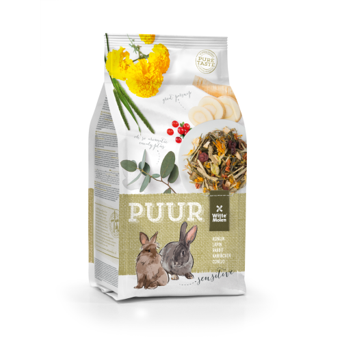 Witte Molen Puur Rabbit Sensitive pokarm dla wrażliwych królików 3kg