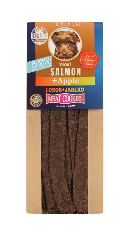 Milord ciastka łosoś z jabłkiem