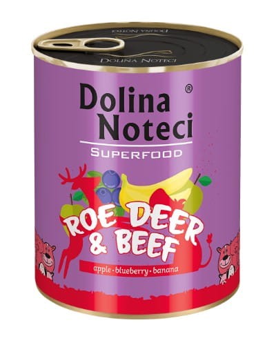 DOLINA NOTECI SuperFood Sarna i Wołowina 800g