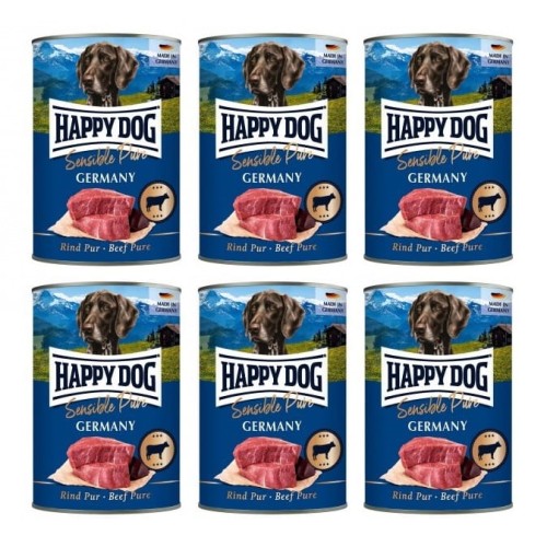 Happy Dog Sensible Pure Germany 6x400g Wołowina