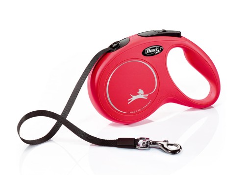 FLEXI New Classic M taśma 5m 25kg czerwona