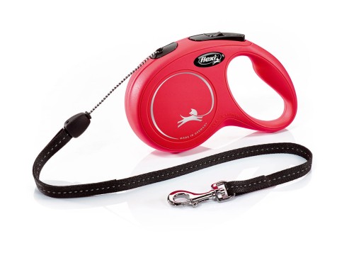 FLEXI New Classic S linka 8m 12kg czerwona