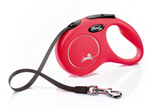 FLEXI New Classic S taśma 5m 15kg czerwona