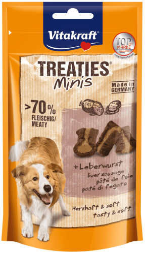 VITAKRAFT Treaties Bits Minis z wątróbką 48g