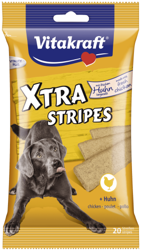 VITAKRAFT Xtra Stripes z kurczakiem 200g