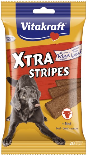 VITAKRAFT Xtra Stripes z wołowiną 200g