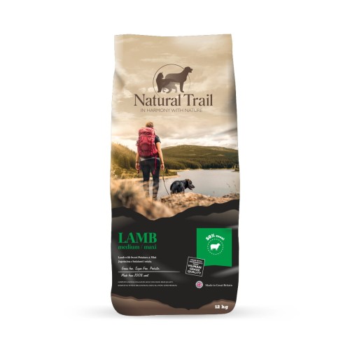 NATURAL TRAIL Medium Maxi Breed Lamb 12kg jagnięcina z batatami