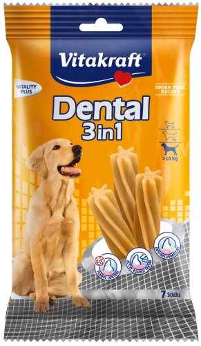 VITAKRAFT Dental 3w1 dla średnich ras 180g