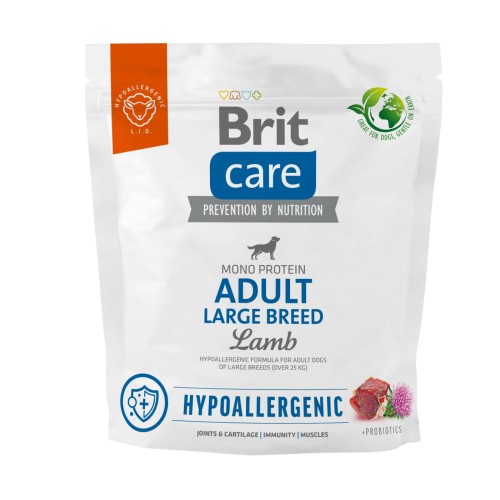 Brit Care Hypoallergenic Adult Large Breed Lamb 1kg