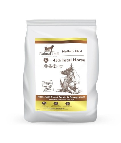 NATURAL TRAIL Medium Maxi Breed Horse 2kg konina