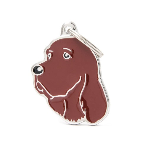 MyFamily Friends adresówka identyfikator IRISH SETTER