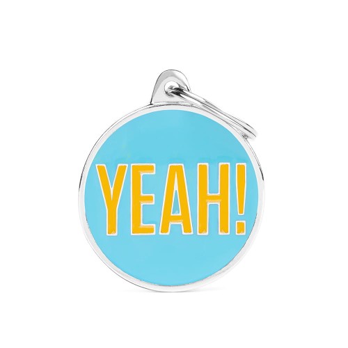 MyFamily Charms adresówka identyfikator BIG CIRCLE Yeah!