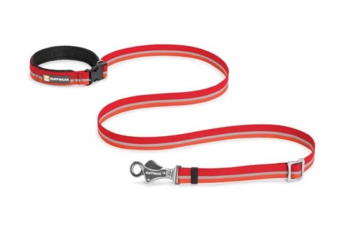 RUFFWEAR Slackline Leash CZERWONA smycz 1,1-1,8m