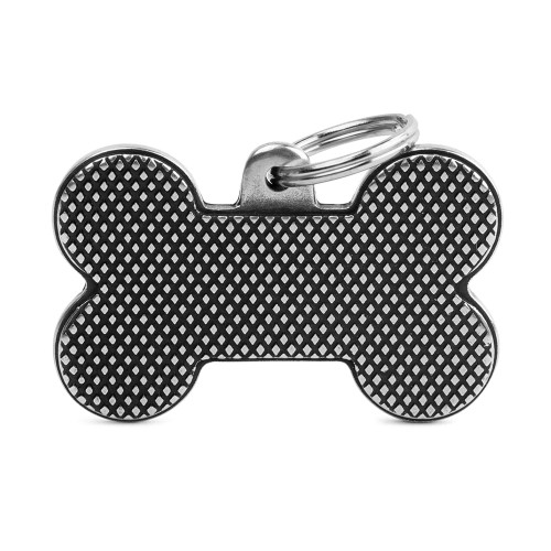 MyFamily Bronx adresówka identyfikator XL Bone Rhombus