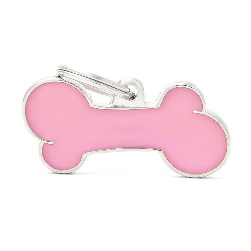 MyFamily Classic adresówka identyfikator Pink XL Bone