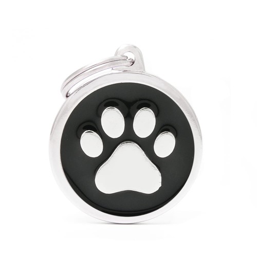 MyFamily Classic adresówka identyfikator Big Black Circle Paw