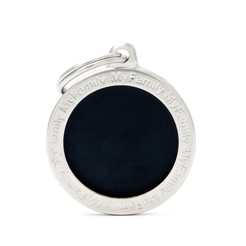MyFamily Classic adresówka identyfikator Big Black Circle