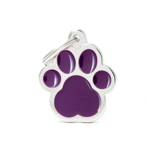 MyFamily Classic adresówka identyfikator Big Purple Paw