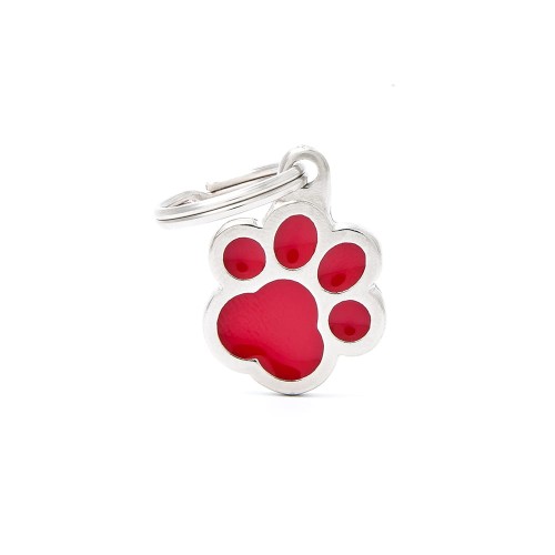 MyFamily Classic adresówka identyfikator Red Paw