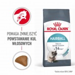 ROYAL CANIN Hairball Care 2kg koty dorosłe, sprzyjanie naturalnej eliminacji kul włosowych