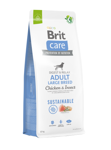 Brit Care Sustainable Adult Large Breed Chicken & Insect 12kg