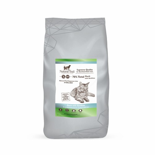 Natural Trail SUPREME STERILISED Duck & Sardines 5kg