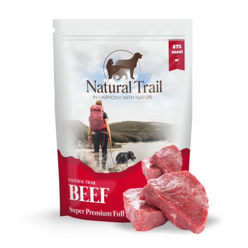 NATURAL TRAIL Monoprotein Beef 5x500g Wołowina