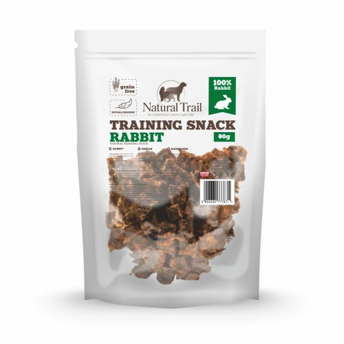 Natural Trail Training Snack Rabbit 80g przysmak treningowy z królika