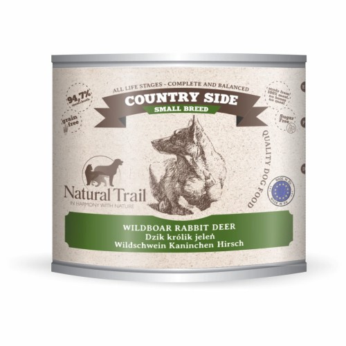 NATURAL TRAIL Small Breed Country Side 200g Dzik Królik Jeleń