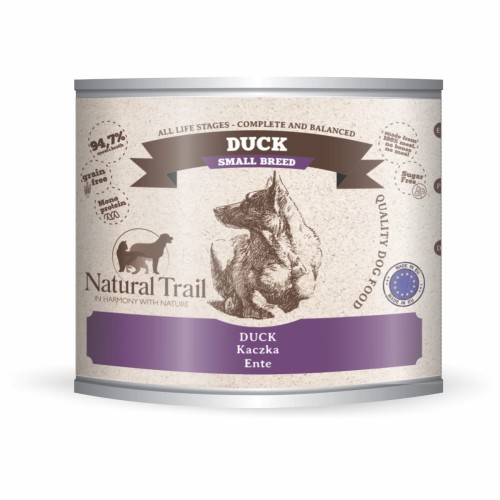 NATURAL TRAIL Small Breed Duck 200g Kaczka