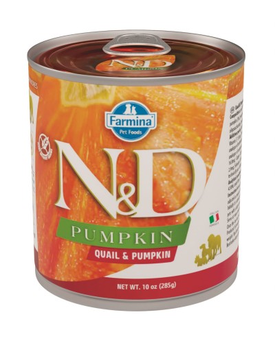 Farmina N&D Dog PUMPKIN Quail & Pumpkin Adult 285g