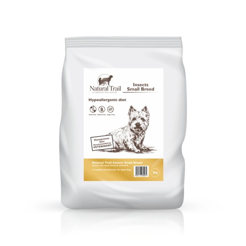 NATURAL TRAIL Small Breed Insects hipoalergiczna karma z insektów 2kg