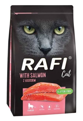 RAFI Cat karma dla kotów sterylizowanych z łososiem 1,5kg