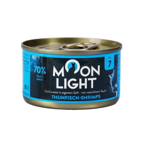 MOONLIGHT Dinner nr 7 tuńczyk i krewetki w sosie własnym 80g