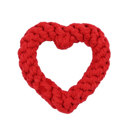 PET NOVA zabawka dla psa Sznurkowe serce