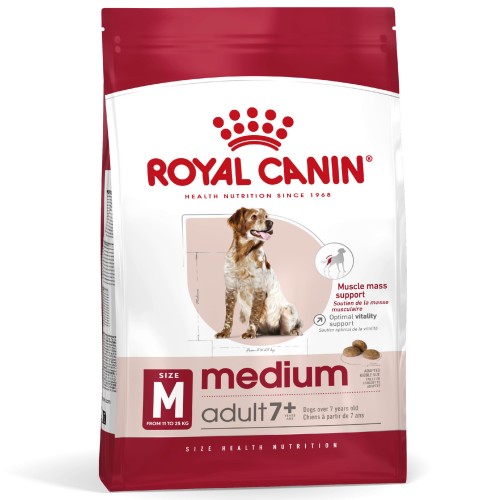 ROYAL CANIN Medium Adult 7+ 15kg psy ras średnich od 7 do 10 roku życia