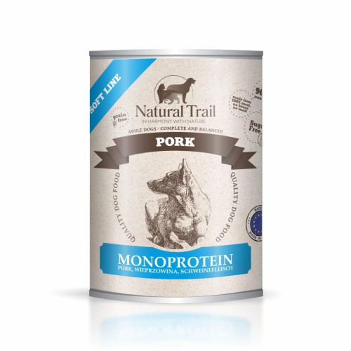 NATURAL TRAIL Soft Line Pork 800g Wieprzowina monobiałkowa