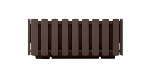 Doniczka skrzynka FENCYCASE brązowa DDEF600-R222