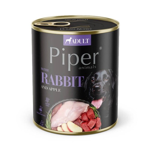 Dolina Noteci PIPER z królikiem i jabłkiem 800g