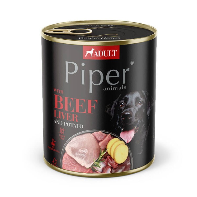 Mokra-Karma-dla-psa-Piper-Animals-z-watrobka-wolowa-i-zmiemniakiem-800-g
