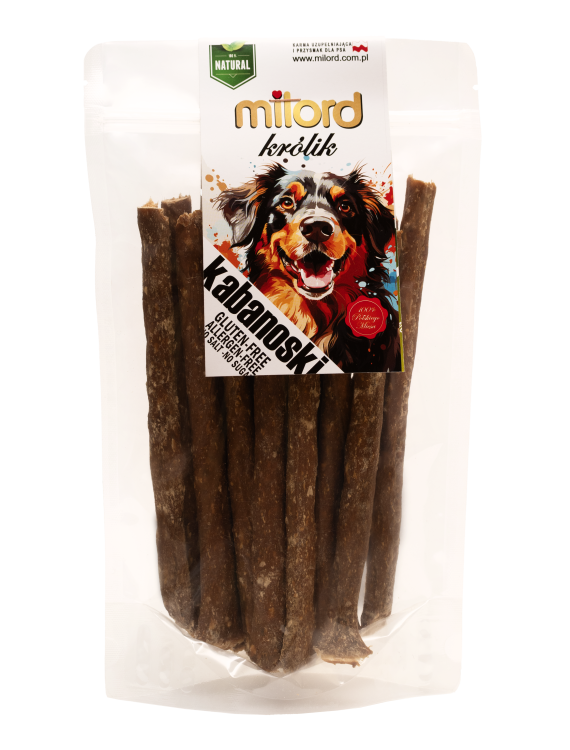 Milord kabanosy z królika