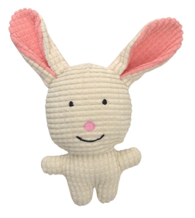 HAP zabawka dla psa Pluszowy biały królik 25cm