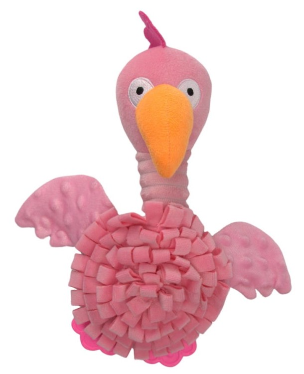 HAP Zabawka dla psa Różowy ptak 32cm