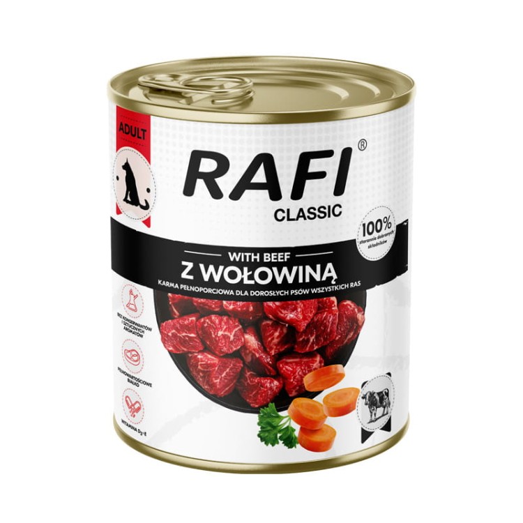 RAFI Classic z wołowiną 800g