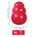 Kong Classic XS czerwony